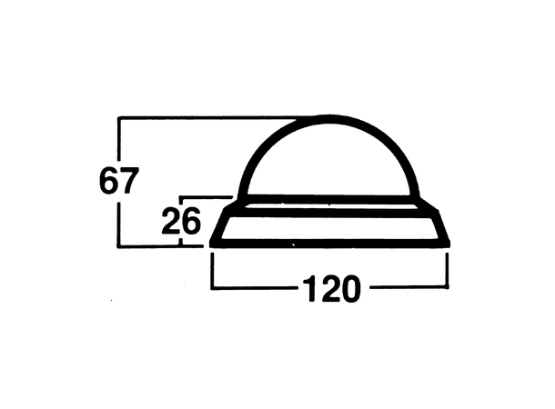 SILVA Kompass 85 Sort, For motorbåt