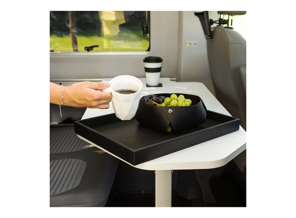 SILWY Magnetic Kaffekrus To-Go (plast) m/lokk og Stick-on magnetpad