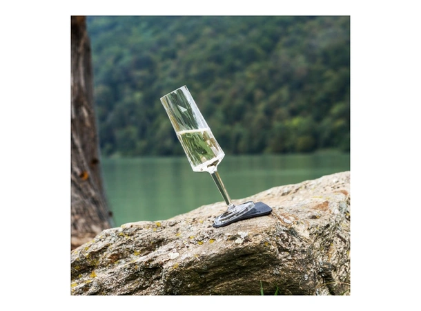 SILWY Magnetic Plastglass - Prosecco 6 stk glass og magnetpads