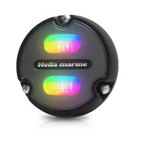 HELLA MARINE Apelo A1 - Undervannslys Sort -15W -  RGB - 1800LUM