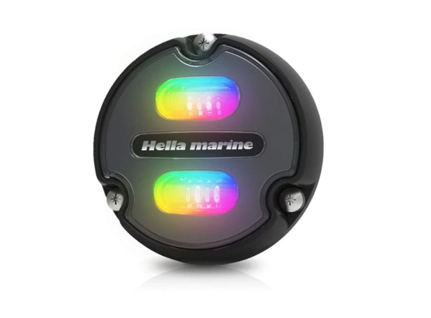 HELLA MARINE Apelo A1 - Undervannslys Sort -15W -  RGB - 1800LUM