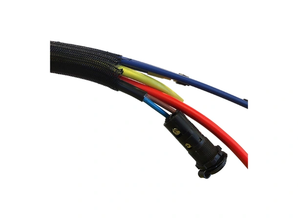 Kabelstrømpe for motorkabler Ø32mm Selvlukkende (pr.m)