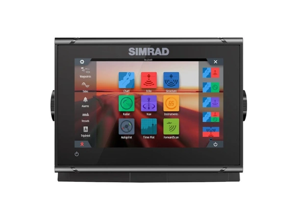 SIMRAD GO7 XSR uten svinger 7" Kartplotter m/ekkolodd