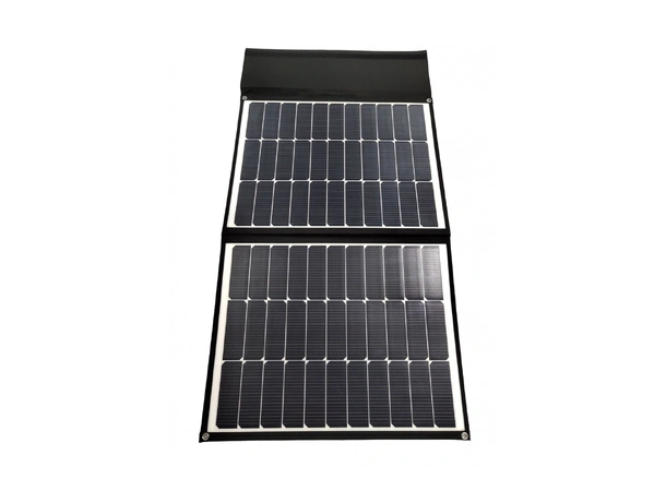 SKANBATT Sammenleggbart Solcellepanel 120W (2x55W) - uten regulator - IP67