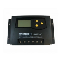 SKANBATT  MPPT Solcelleregulator 20A SMP20D - 12/24V med display