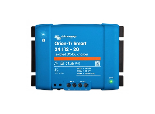 VICTRON Orion TR Smart Lader 24>12v 20A Dc-dc (galvanisk isolert)
