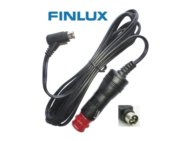 FINLUX 12V kabel 45 gr. vinkel 19" til 24" Finlux - 4 pol