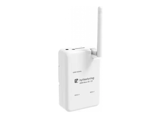 GSM Fjernstarter - 4G - 2 Utganger - fjernstyre komponenter i bobilen / båten
