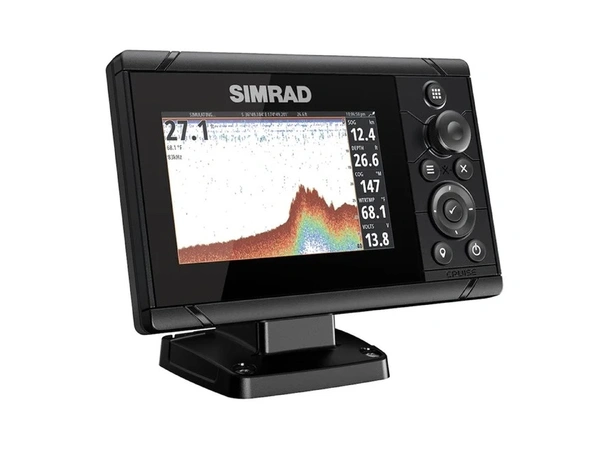 SIMRAD Cruise 5 m. 200/83 kHz svinger 5" Kartplotter m/knappebetjening
