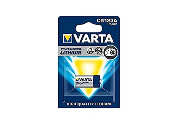 VARTA Lithium 3V CR123A 1-Pakning