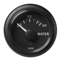 VDO Vanntank instrument, 3-180 Ohm Viewline - sort - Ø52mm