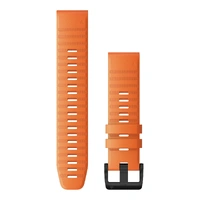 GARMIN QuickFit 22 klokkerem Orange silikon - ocean ripples