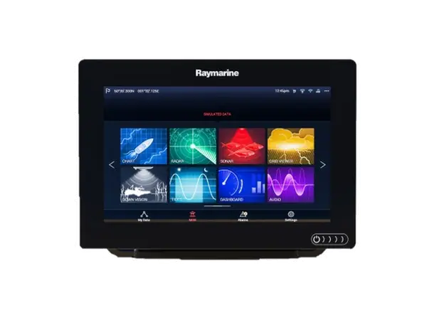 RAYMARINE AXIOM 9 - 9" / 228,6mm " MFD Nord Europa LightHouse kart