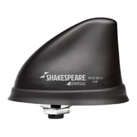SHAKESPEARE AM/FM haifinne antenne sort For motor og RIB, enkel installasjon