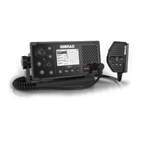 SIMRAD RS40-B VHF-radio AIS VHF m/integrert AIS Sender og Mottaker