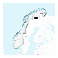 GARMIN Navionics Vision+ Sjøkart NORGE NVEU071R: Norge (Innsjøer og elver)