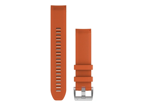 GARMIN Quickfit 22 klokkerem Oransje silikon - MarQ design