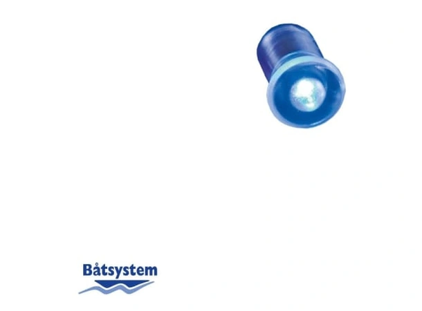 BÅTSYSTEM  Dot LED Blått Lys Vanntett 0,15W - 12V - Ø: 13mm