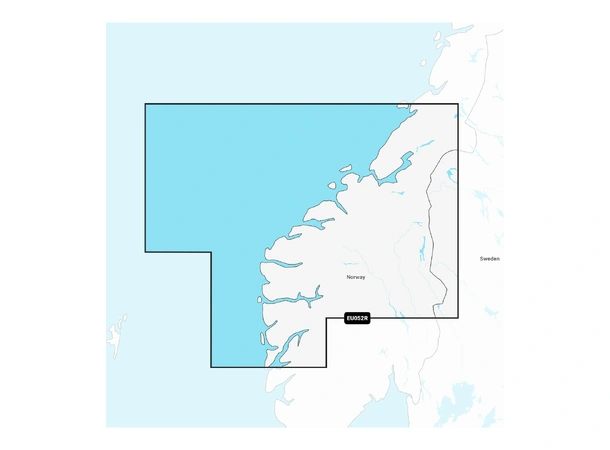 GARMIN Navionics+ Sjøkart - R NSEU052R: Sognefjorden - Svefjorden