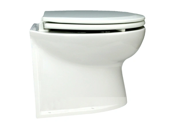 JABSCO Elektrisk toalett Deluxe 12/24v rett - 450x375x366 mm