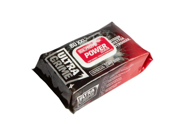 ULTRAGRIME Power Scrub Wipes 80 pack