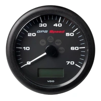 VDO ViewLine GPS Speedometer 0-70 Knop Innebygget GPS - LCD skjerm - NMEA2000