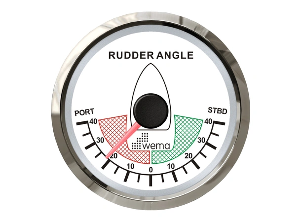 WEMA Rorindikator NMEA 2000 Hvit, Syrefast