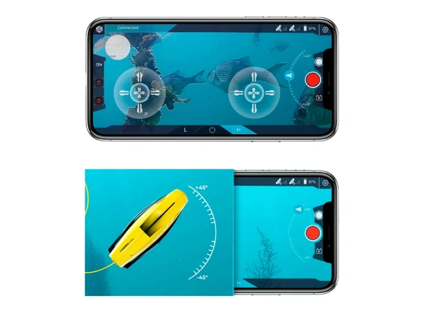CHASING Dory Undervannsdrone med bag Inntil 15m dybde - kompakt, bærbar drone