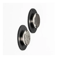 SILWY Magnetic Pin 2 stk smart pins og 2 sorte magnetpads