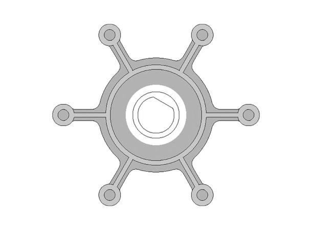 JOHNSON PUMP Impeller Nitril For F3B / Ta3p