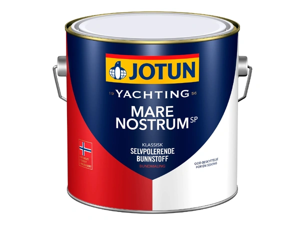 JOTUN Mare Nostrum 2,5L hvit - klassisk selvpolerende bunnstoff