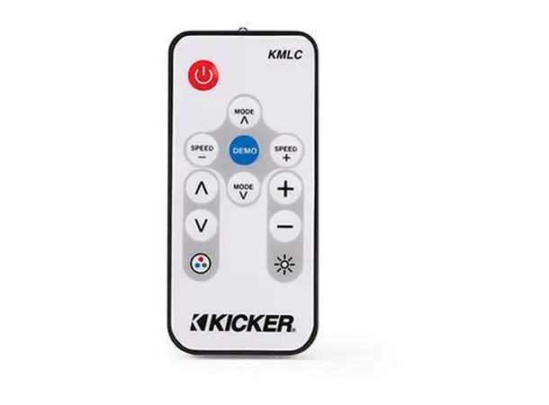 KICKER KMLC RGB LED kontroller sender og mottaker