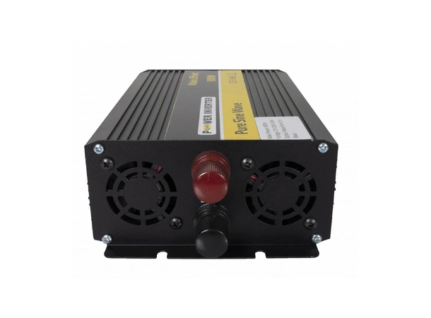 Power Inverter 12V 900w Ren Sinus m/fjernkontroll
