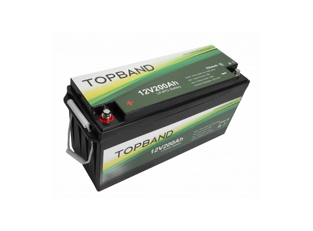 Topband Lithium Heat PRO - 12V 200ah 200a BMS - Bluetooth og Varme