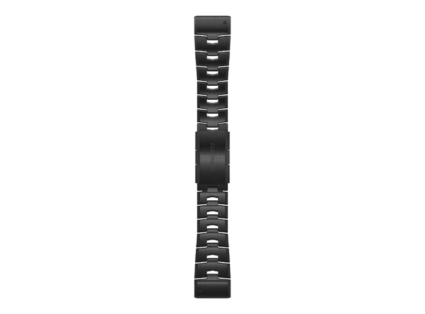 GARMIN QuickFit® 26-klokkelenke Titan ventilert - m/karbongrå DLC-belegg