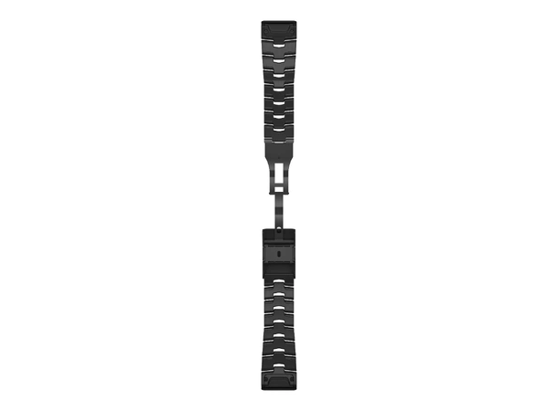 GARMIN QuickFit® 26-klokkelenke Titan ventilert - m/karbongrå DLC-belegg