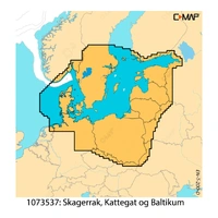 C-MAP Discover X kart Skagerrak, Kattegat og Baltikum