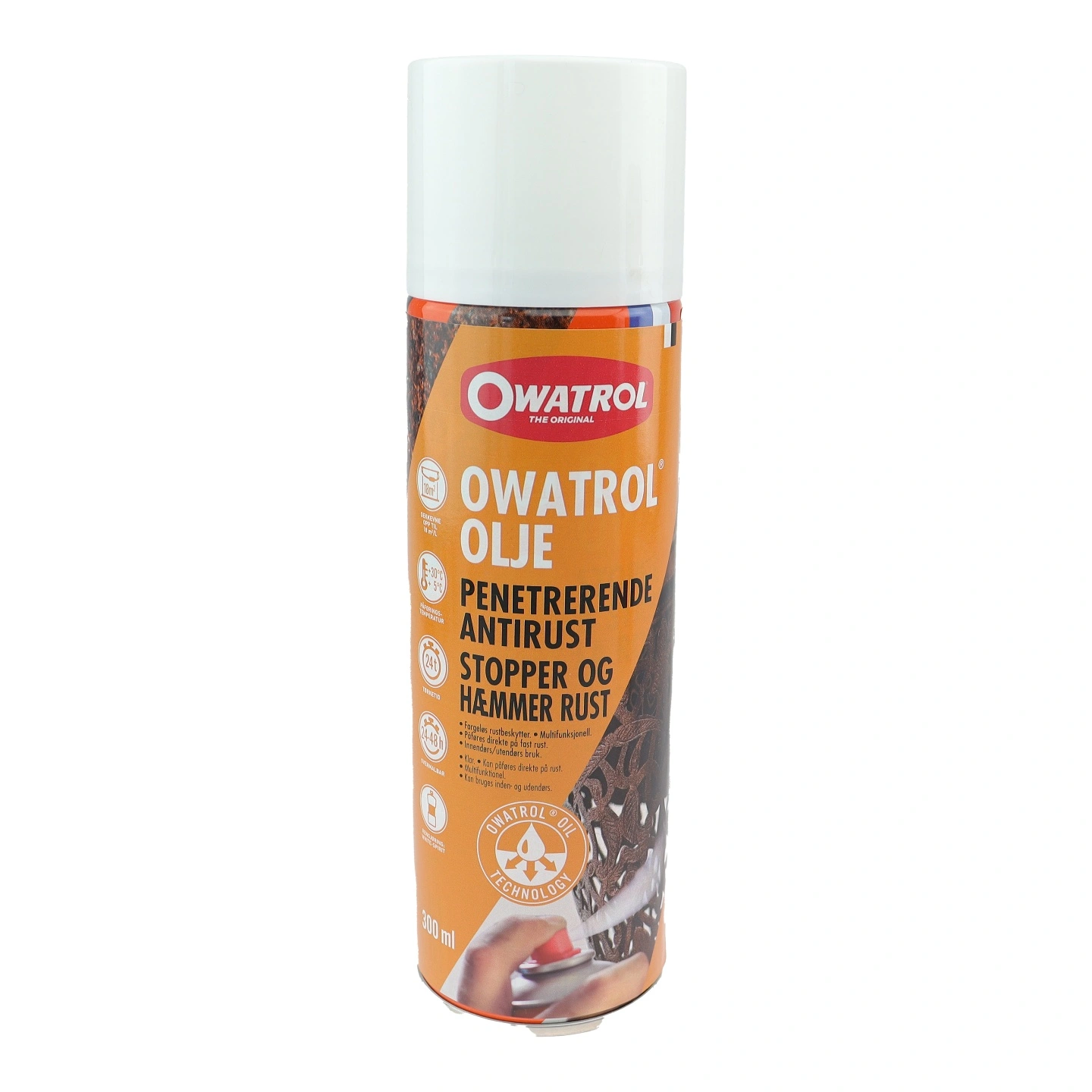 OWATROL Olje Spray 300ml for oljemaling og impregnere treverk