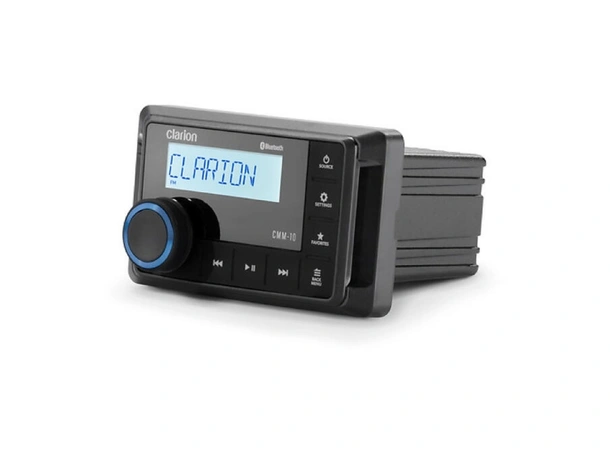 CLARION CMM-10i - DAB+ m/blåtann, 4x25W, 2 soner, USB, IP66