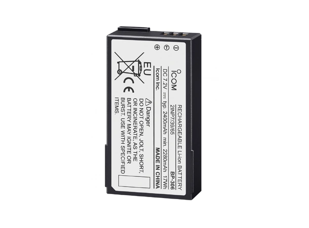 ICOM Li-Ion BP-306 Batteri Passer til IC-M94