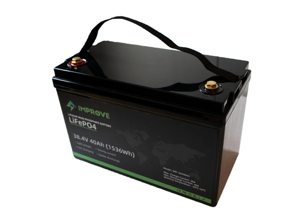 Improve Lithium Batteri 36V 40Ah (LiFePO4) BMS 40A