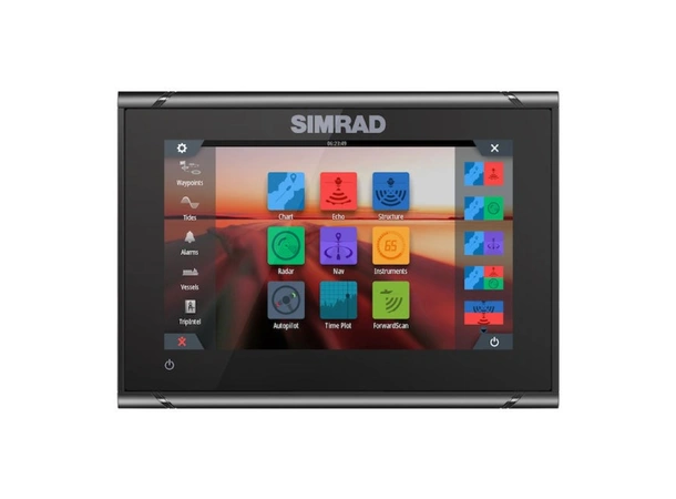 SIMRAD GO7 XSR med HDI-svinger 7" Kartplotter m/ekkolodd