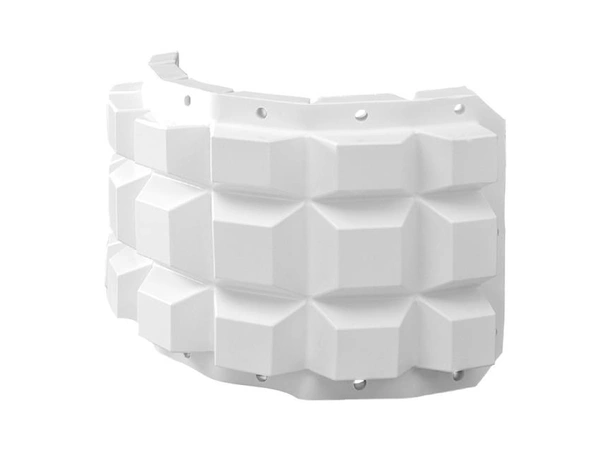 PLASTIMO Multifender Hvit 60 x 30 cm Fleksibel fender i myk PVC