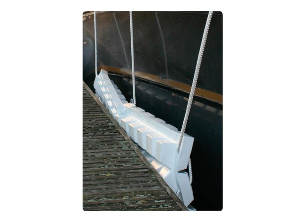 PLASTIMO Multifender Hvit 60 x 30 cm Fleksibel fender i myk PVC
