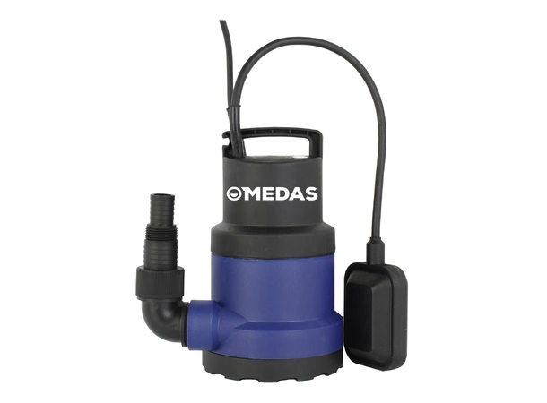 MEDAS Lensepumpe - Plast - 230W m/nivåbryter - 7300 l/t