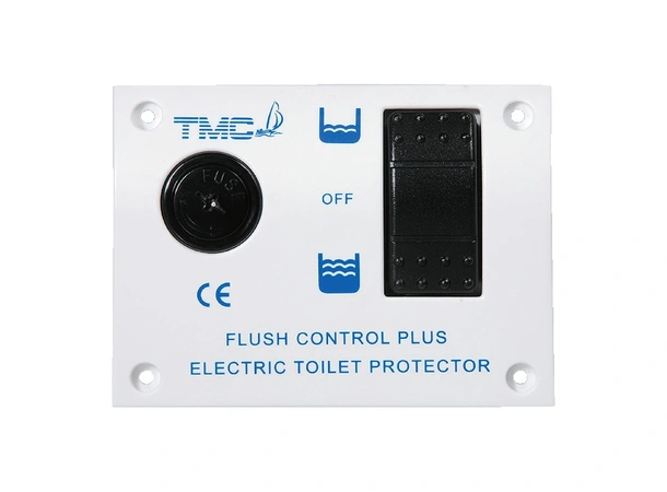 TMC Spylekontrollpanel - 12v Bryter - panel til toalett