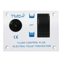 TMC Spylekontrollpanel - 12v Bryter - panel til toalett
