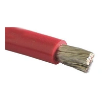 El. kabel fortinnet - rød 35 mm² metervare