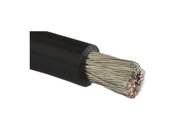 El. kabel fortinnet - sort 35 mm² metervare