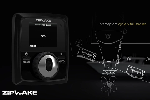 Zipwake interceptor, alternativet til trimplan